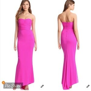 Jill Stuart Stretch Chiffon Gown Dress